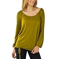 Mossimo&reg; Black: Peasant Top - Rare Jade