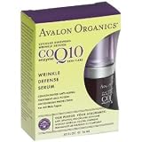 Avalon Organics CoQ10 Wrinkle Defense Serum, .55 -Ounce Bottle