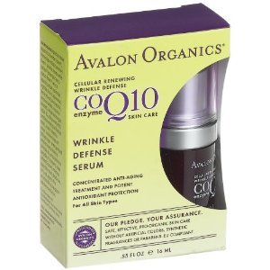 Avalon Organics CoQ10 Wrinkle Defense Serum, .55 -Ounce Bottle Avalon Organics CoQ10 Wrinkle Defense Serum, .55 -Ounce Bottle