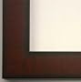 Satin Mahogany Black Picture Frame-New-Solid Wood