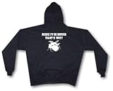 Because I'm The DRUMMER That's Why Men's Hoodie Sweat Shirt Small thru 4XL