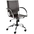 ITALMODERN Dave Office Chair, Brown Leather