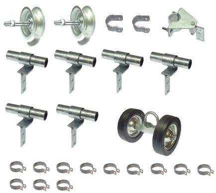 Fence Rolling Gate Hardware Kit - Residential - Chain Link Parts