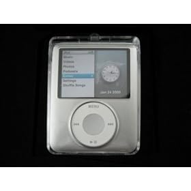 iPod Nano 3rd Generation Crystal Lucite Case and Screen Protector Pack by Prima Cases