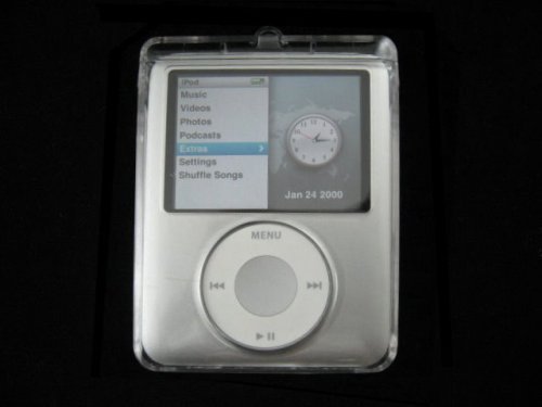 iPod Nano 3rd Generation Crystal Lucite Case and Screen Protector Pack by Prima Cases