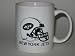 NEW YORK JETS 11 oz. Team Logo Traditional White COFFEE MUG
