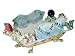 ArtisanStreet's Judaica Green Matzoh Container With Hebrew Inscription. Functional Judaica For Passover. Hand Built Stoneware. Limited Edition.