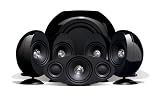 KEF KHT 3005 - Home theater speaker system - high-gloss black