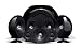 KEF KHT 3005 - Home theater speaker system - high-gloss black