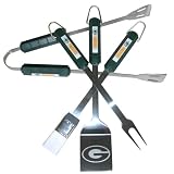 Review SISKIYOU FBBQ115 / Siskiyou Sports Green Bay Packers 4 pc NFL BBQ Set