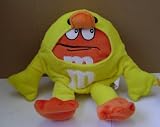 M&M's Crispy Stuffed Plush Toy - Orange Crispy M&M in a Duck Suit - 11 inches tall