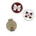 Mississippi State Bulldogs Golfers Hat Clip and Ball Markers NCAA College Athletics