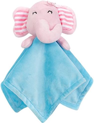 ALL-IN-1 Wingkids Baby Security Blanket Soft Baby Toy Gift Cute Elephant 12'x12'