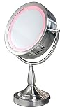 Zadro 1X/ 8X Double-Sided Lighted Mirror