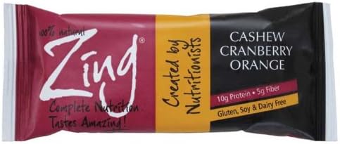 Zing Cashew Cran/orng Bar