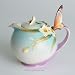 Franz Papillon Butterfly Design Sculptured Porcelain Teapot