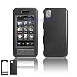 Honey Black Protex Snap-On Cover Hard Case Cell Phone Protector for Samsung Instinct SPH-M800 SPHM800