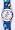 Childrens quartz blue cat watch blue strap