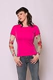 Ladies Tattoo Sleeve Shirt Fuschia Tattoo Sleeve Tee Shirt Koi Fish Tattoo Sleeves Medium... by V Twin