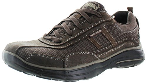Skechers 64501 Glides Status Chocolate 10