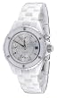 Oniss #ON8208-L Women's Multi Function Display White Ceramic Watch