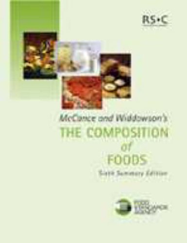 McCance and Widdowson's the Composition of Foods: Summary Edition (6th Edition)