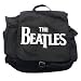 The Beatles Classic White Logo Black Hybrid Messenger Bag Backpack