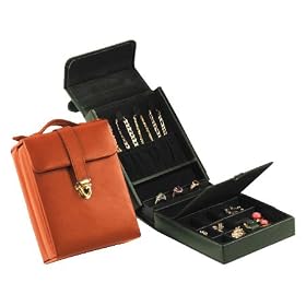 Royce Leather Ladies' Pocketbook Jewelry Case