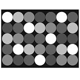 White Collection Rectangle with Circles Cutting Board by Precidio
