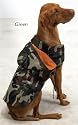 Casual Canine Green Camo Dog Jacket (Rain Coat) - X-Small (XS)