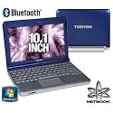 Toshiba Mini NB205-N330BL 10.1-Inch Royal Blue Netbook - 9 Hours of Battery Life (Windows 7 Starter)