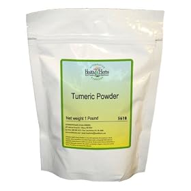 Alternative Health & Herbs Remedies Tumeric Powder, 1-Pound Bag