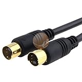 Premium Black S-Video M / M Cable - Black - (12ft / 7.6m) - supports Xbox 360
