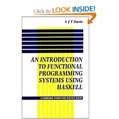 Introduction to Functional Programming Systems Using Haskell (Cambridge Computer Science Texts)