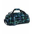 Jansport 20" Duffelpack, Sac de sport mixte adulte - Bleu/�cossais, Synth�tique