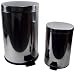 Kitchen & Housewares : Arcosteel Stainless-Steel Trash Cans, Set of 2