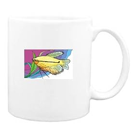 Mug with animal, aquatic, fish by Shopzeus