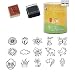 Creativ Discount - Stempel-Set ´Frühling´, 15 Motivstempel + Stempelkissen