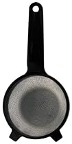 Pedrini Black & Satin 4.5" Strainer