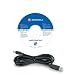 Motorola Mobile Phone Tools US 3.0 - Mini USB, Compatible with RAZR V3, Q Phone, PEBL, V180, V220