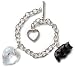 Bella Bracelet with Black Onyx Wolf
