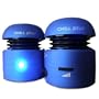 Chill Pill Mobile Speakers for iPod/Mp3 Players and Laptops (Blue)