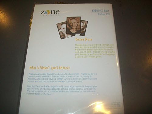 ZONE TRAINING DVD EXERCISE BALL WORKOUT MID CORE ZONE