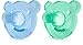 Philips Avent Soothie Pacifier, 3+ months, Green/Blue, Bear Shape, 2 pack, SCF194/04