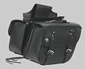 Premium Leather Zip-off Saddlebags Made in U.S.A.