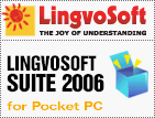 LingvoSoft translation software Suite 2006 English - Dutch for Pocket PC: dictionary, phrasebook, flashcards