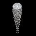 Nulco 248-68-CH-03-SS Chrome with Silver Sage 30 Percent Lead Crystal Sonata Crystal ...