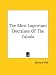Book The Most Important Doctrines of the Cabala
