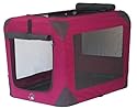 Pet Gear "Home 'N Go" Deluxe Soft-Sided Pet Crate, Large, Burgundy