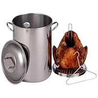 King Kooker 30-Quart Stainless Steel Turkey Pot Package